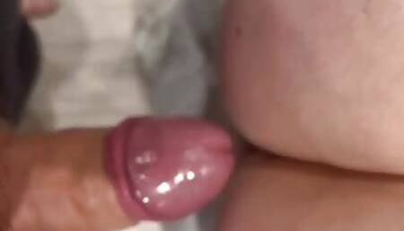 BBW big ass wife fucking her husbands friend. She gets her big ass fucked hard while he is away on work