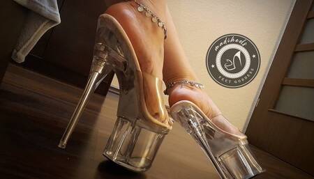 sexy 7inch stripper high heels show