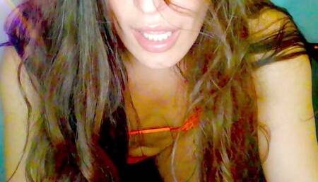 Handsome TGIRL ItalianBrasil GiGi 8 1 8 1 LIVE ON CHAT urbate SO KINKY WITH YOUR ORANGE PANTS SO HORNY