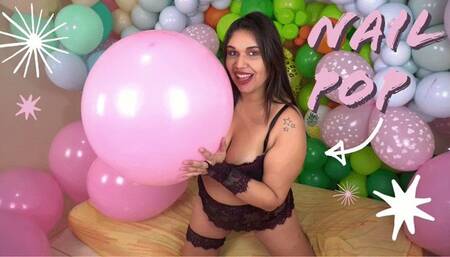 Sexy Nail Pop Red Pic Pic 16" By Mary - 4K