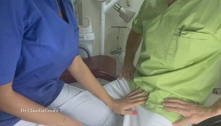 HANDJOB FOR MY DOCTOR