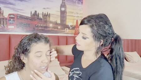 MAKING SILLY FACES WITH A LOT OF CRUELTY - BY CAROL CASTRO - CLIP 4 IN FULL HD