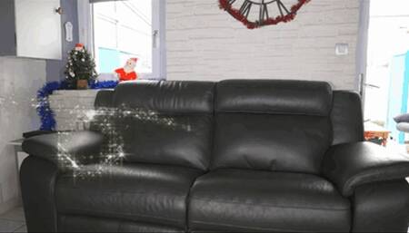 SANTA OFFERED ME ANOTHER OF HIS TICKLISH STEP-DAUGHTER - HD