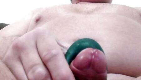 Older man cumshot