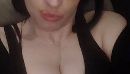 Sissy Pia is dressed and horny