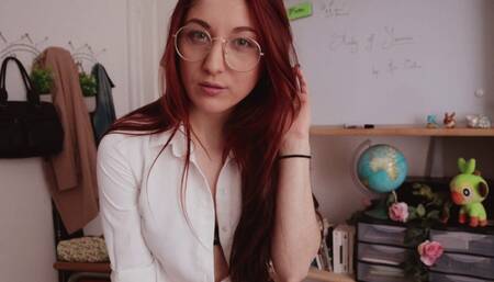 TEACHER JOI - Caught during detention