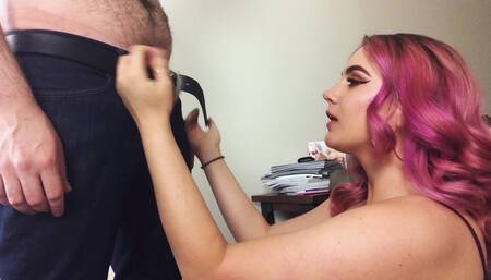 First Boy/Girl Sloppy Bj w FACIAL