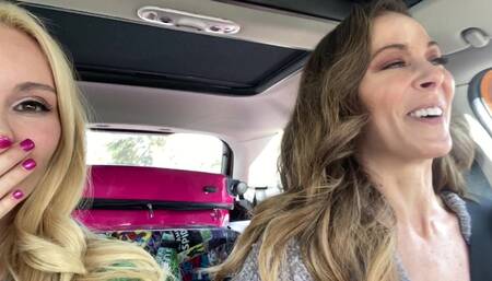 Aaliyah Love and Cherie Deville go Good Milf Hunting