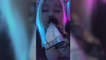 gagged with panties