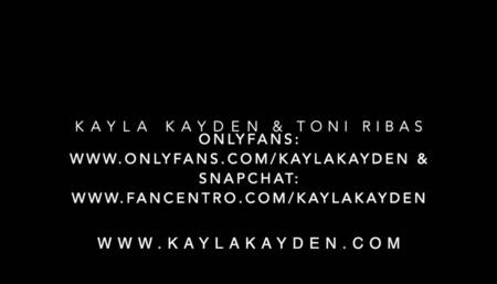 KAYLA KAYDEN GETTING FUCKED WITH OIL!