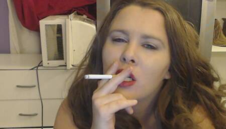 Smoking fetish vid