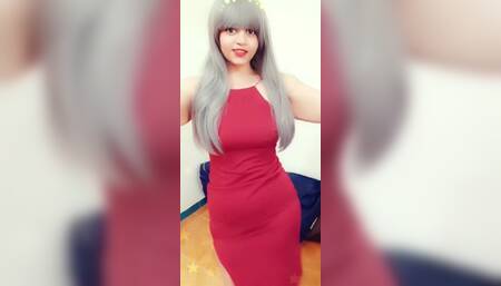 Arabian Boobie shows her pretty shaved pussy and ass after a sensual belly dance - بتشرمط قدام الكاميرا و بلعب في كسي