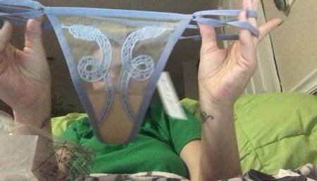 Opening my lingerie