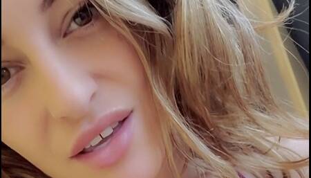 WATCH ME SLOBBER ALL OVER MY TITTIES!