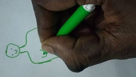 Aunty body drawing hot structure