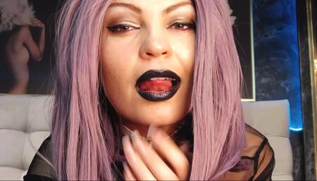 Black lips fetish