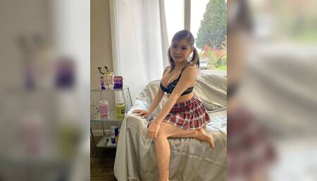 I’m a naughty girl and you caught me playing with myself