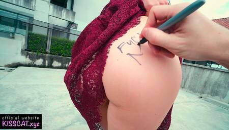 Public Agent with Fan Girl in Mall - POV Sloppy Blowjob & Swallow Cum