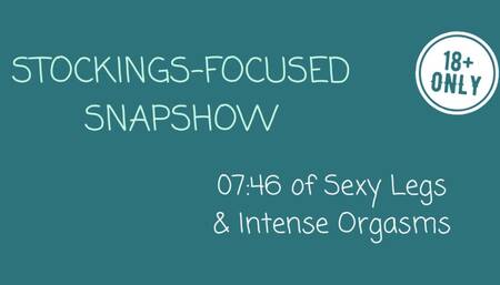Show: Stockings Focused Masturbation