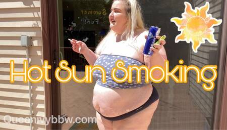SUNSHINE AND SMOKING: nosey neighbors