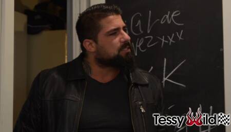 Tessy Wild and Roselyne Simone had shower fun when they got caught cheating by boyfriend