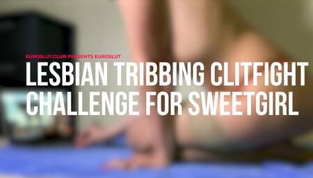 Lesbian Tribbing Clitfight Challenge For SweetGirl (ES272)