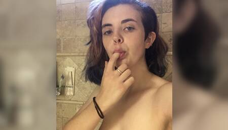 Making do without a vibrator after the shower