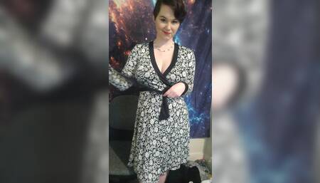 Horny Nerdy Nympho Striptease In Workwear