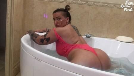 Hot Jacuzzi bubble butt twerk