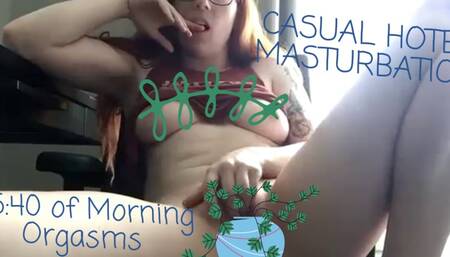 Casual Hotel Masturbation