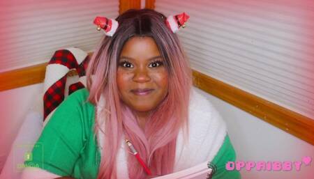Santa's Nicest Elf Gets Facefucked