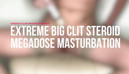 Euroslut Extreme Big Clit Steroid Megadose Masturbation (ES284)