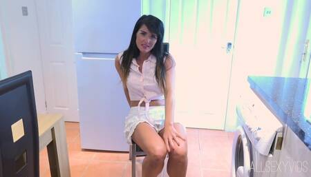 Short Skirt Pussy Tease
