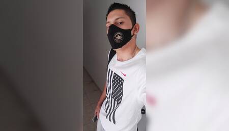 Full masturbation with tight artificial pussy