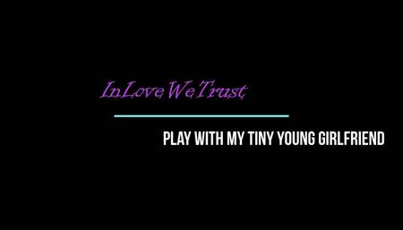 Tiny girlfriend hot sex with me
