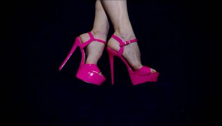 MY NEW SEXY PINK SHOES