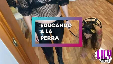 The good sub... Educando la perra