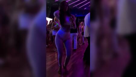 In a Glory Hole in a Swing Club