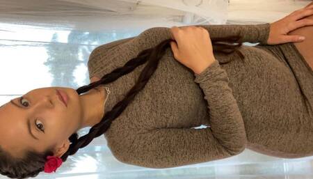 Dirty pussy play and fuck with tits play