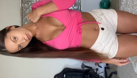 Pussy fuck with spit and legs raised