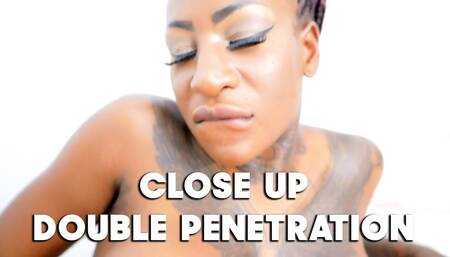 Close up Double Penetration