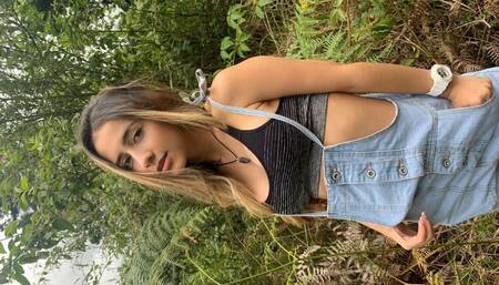 Make me scream in the woods while you fuck me!