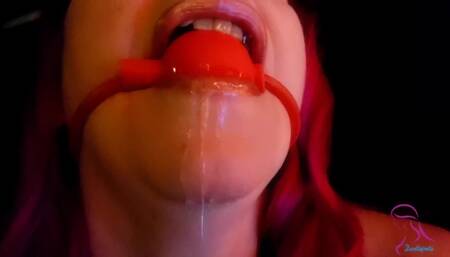 Gagged bound and teased