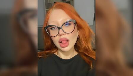 Spit dripping in slo mo 60 FPS HQ