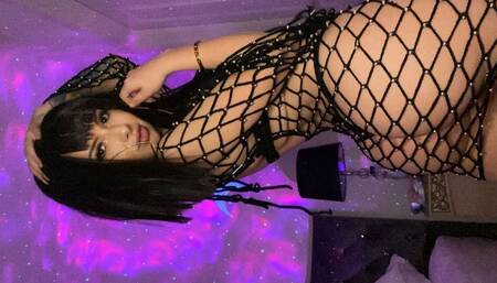 FINGER ANAL with reverse cowgirl dildo ride while moan and with dirty talk