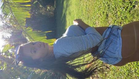 Let me do Reverse Cowgirl on your cock, taste my pussy and play with my tits while my legs are raise