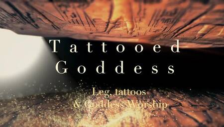 Left Leg Tattoo; Feather Watercolour Tattoo