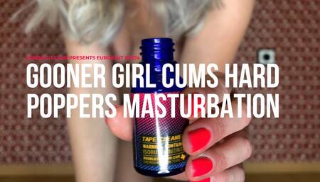 Gooner Girl Cums Hard Masturbation (ES374)