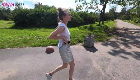 I don't like wearing panties outside in the heat