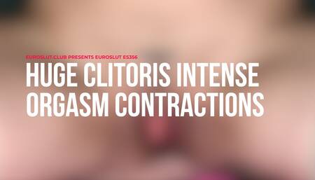 Huge Clitoris Intense Orgasm Contractions (ES356)